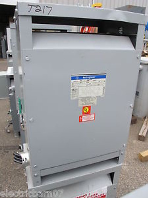 Westinghouse V48M28T45K 45 KVA, 3 Phase, 480 X 120/208 Transformer - T217