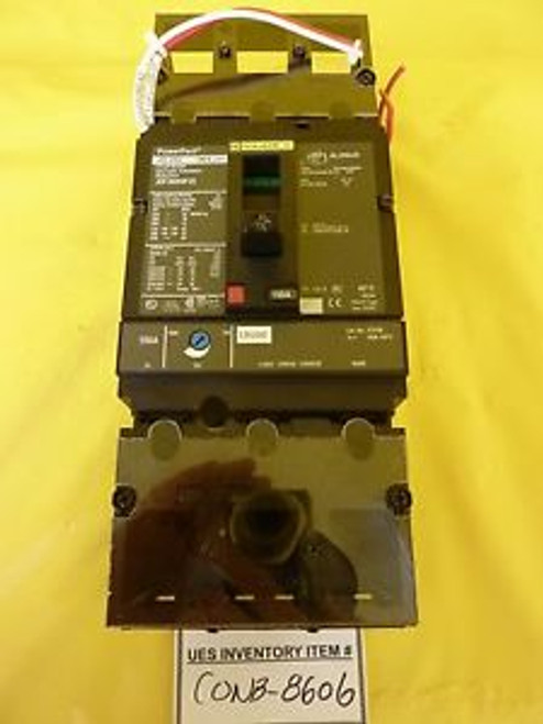 Square D JDF36000F25 Circuit Breaker PowerPact JD250 Used Working