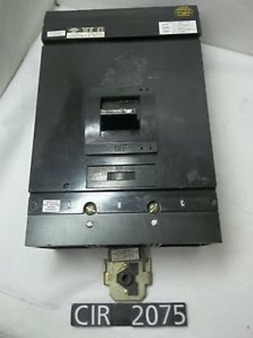 Square D MA36500 Series 1 500 Amp 3 Pole I-Line Circuit Breaker (CIR2075)