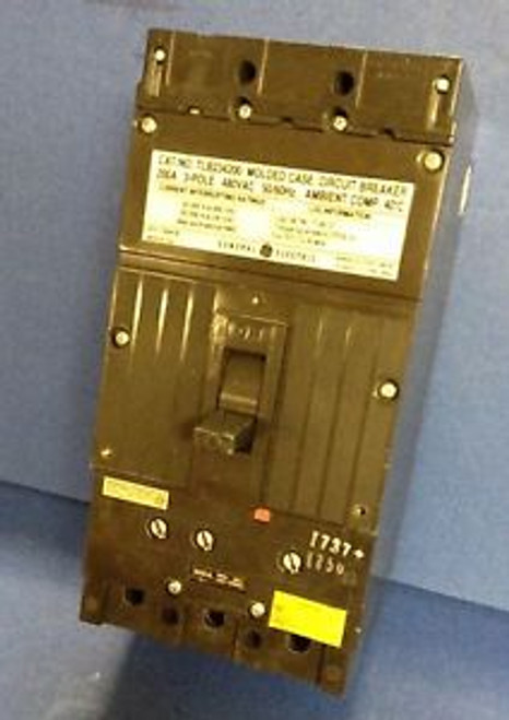 General Electric Molded Case Circuit Breaker Cat No. TLB234200 ~ 200 A ~ 480VAC