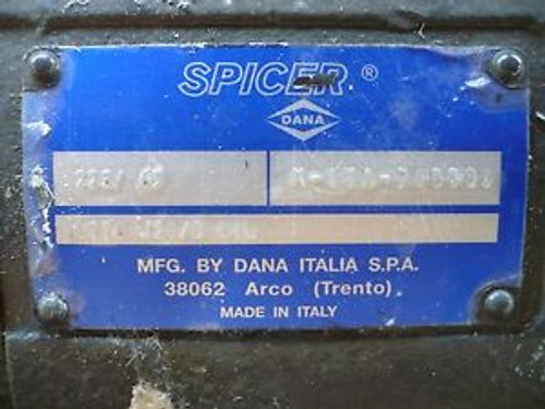 Spicer Dana Rear Complete Telehandler Axle Assembly, New Holland And Others