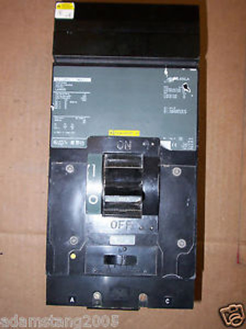 Square D LA LA36300 3 POLE 300 AMP 600V Circuit Breaker Green Label