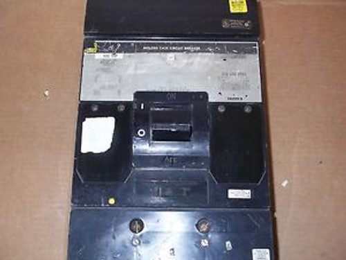 Square D MA MA36600 3 pole 600 amp circuit breaker gray faded label