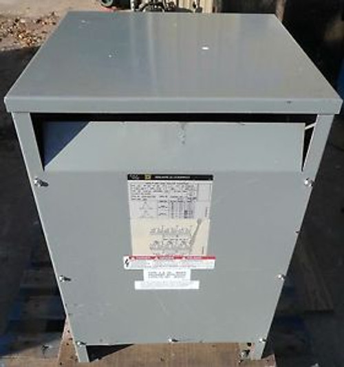 SQUARE D TRANSFORMER 30TQ9476 HV240X480 LV380 KVA 30 HIGH VOLT 480