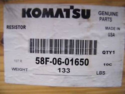 New In Box - Komatsu Grid Resistor 58F-06-01650 58F0601650