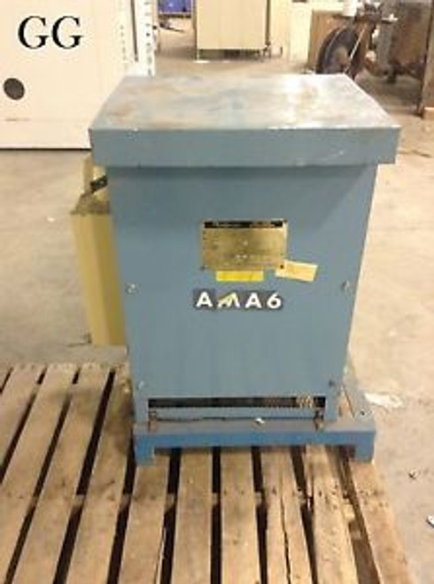 Jefferson 45 KVA Dry Type Powerformer Transformer 480-208Y/120 VAC 223-3214-001