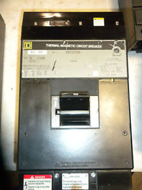 SQUARE D I LINE BREAKER  LC36400 400 AMP 600 VOLT 3 POLE