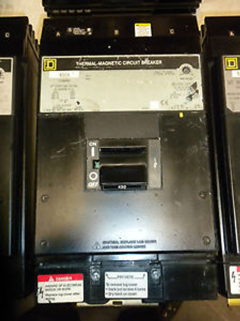 SQUARE D I LINE BREAKER  LC36450 450 AMP 600 VOLT 3 POLE