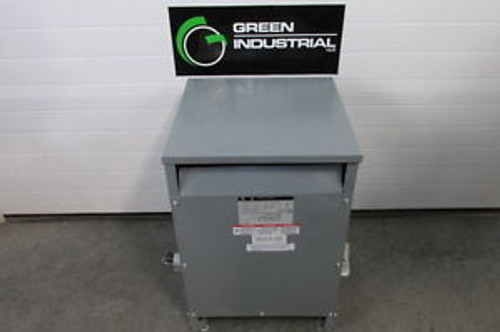 Used 45 KVA Dry Type Transformer HV 480 Delta LV 208 Y / 120 SQ D Cat 45T3H