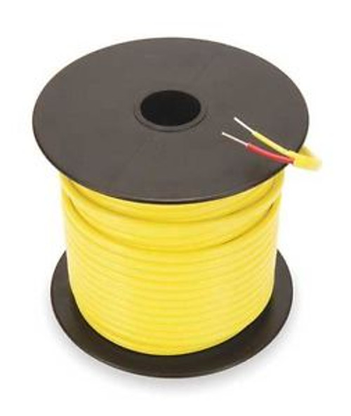 Tempco Tcwr-1008 Thermocouple Ext Wire,Kx,20Awg,Sol,250Ft