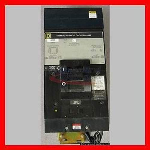 Square D LH364001021 Circuit Breaker, 400 Amp, I-Line, Shunt Trip, Used