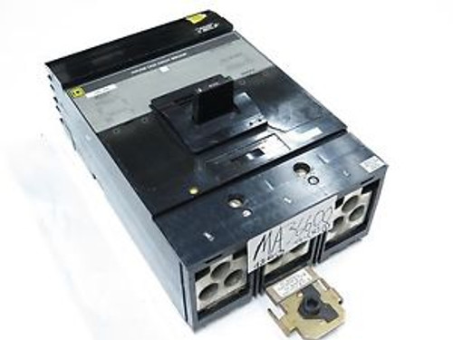 SQUARE D 3P 600A MA36600  I-LINE CIRCUIT BREAKER WEARY CLEAN USED