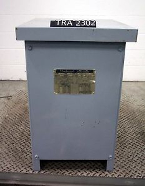 Jefferson Electric/Powerformer 37.5 KVA Single Phase Transformer (TRA2302)