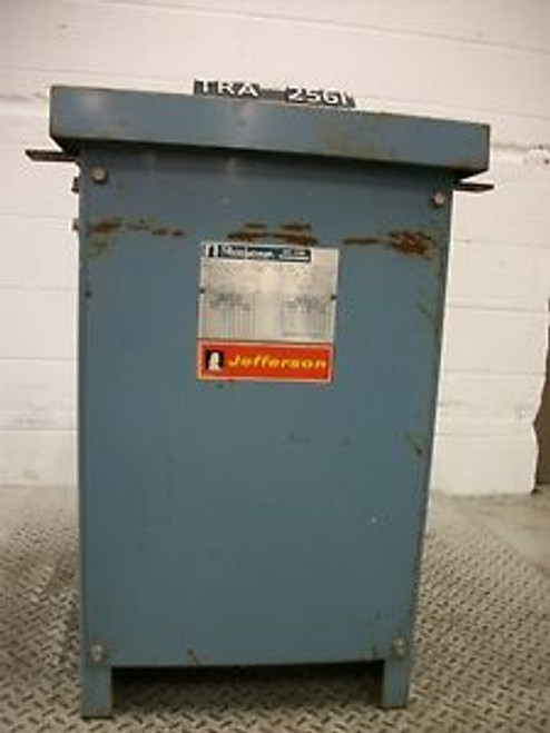 Jefferson/Powerformer 37.5 KVA 221-1205 1 Phase Transformer (TRA2561)