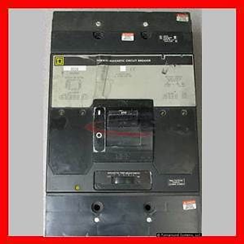 Square D MAL36800 Circuit Breaker, 800 Amp, 600 Volt, 30 kAIR, Used