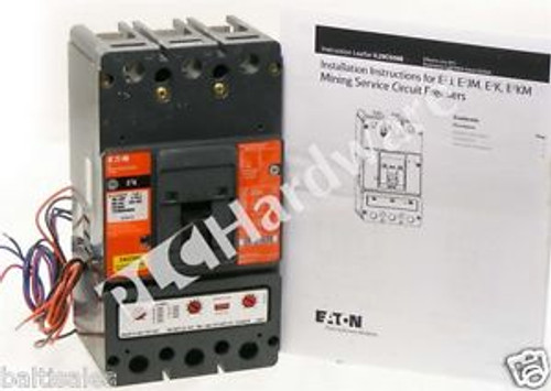 Eaton E2K3400MW Molded Case Circuit Breaker w/ Trip Unit 3PH 400A 600V AC