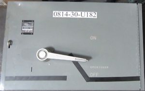 WESTINGHOUSE FDP 365R 600 VAC 400 Amp 3 Pole FUSIBLE SAFETY SWITCH