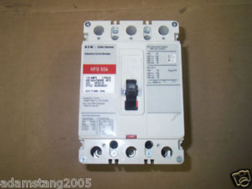 CUTLER HAMMER HFD HFD3110 3 POLE 110 AMP BREAKER RED LABEL