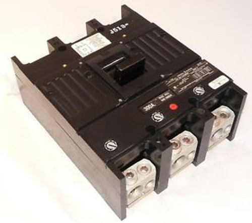 Used General Electric TJJ436225 3 pole 225 Amp 600 Volt Circuit Breaker and Trip