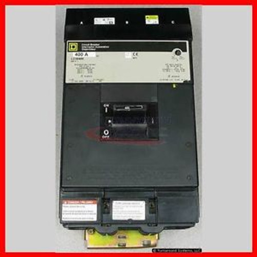 Square D LC36400-LG4 Circuit Breaker, 400 Amp,  65 kAIR, I-Line Used