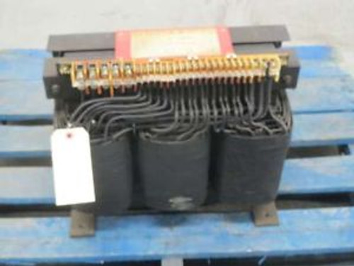 ALLEN BRADLEY 40022-052-09 25KVA 3PH 600V 208/120V VOLTAGE TRANSFORMER B380910