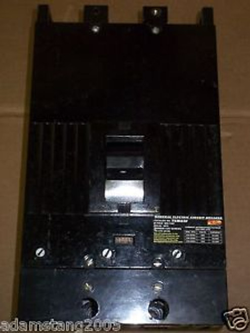 GE TKMA3F 3 pole 600v 1000 amp trip Circuit Breaker