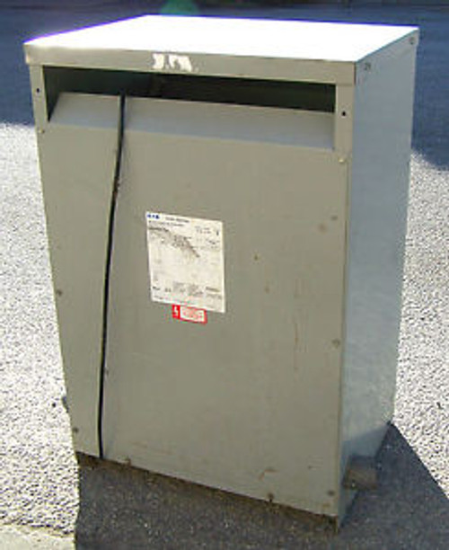 Cutler-Hammer Dry  Distrib Transformer 3 Ph, KVA: 75  Cat V48M28T75J ... OD-205