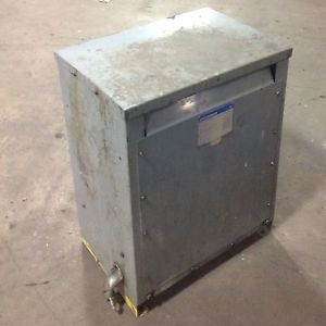 SYLVANIA  3PH DRY TYPE 75KVA TRANSFORMER  752-415