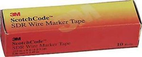 3M Sdr-E Wire Marker Tape Refill Roll,Pk50 G5673281