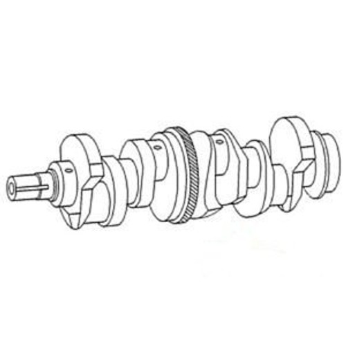 A-F0Nn6300Fb Ford Tractor Crankshaft 5500  5610  6000  6600  6700  7000