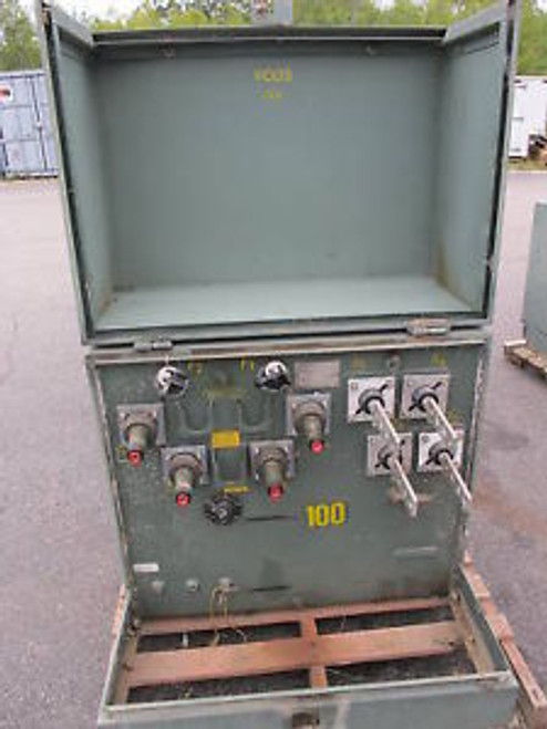 RTE 100 KVA 13800 X 120/240, 1 Phase  Padmount Transformer - T301