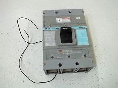 SIEMENS LXD63H600 CIRCUIT BREAKER USED