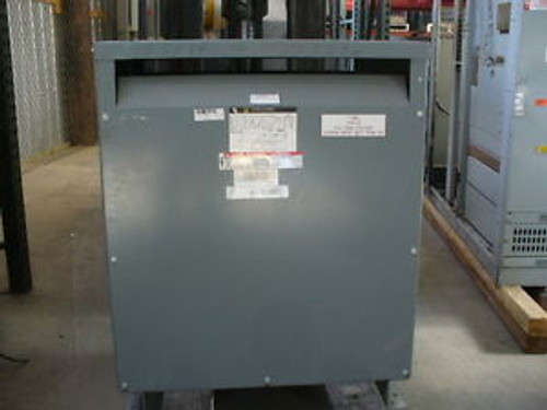 Square D 112.5  KVA 480-480Y/277,  Volt  Dry  Transformer