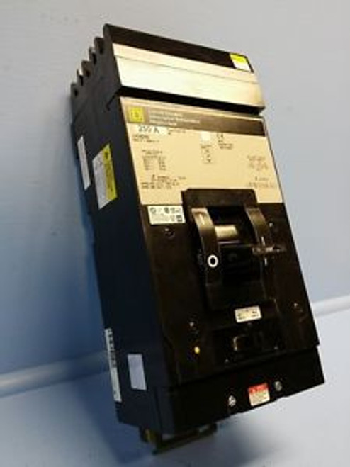 Square D I-Line LH36250 250 Amp Circuit Breaker 600V LA S4 LH-36250 250A IAD