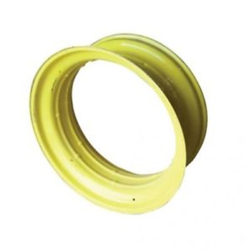 12 X 46 Step-Up Double Bevel Rear Rim 38 Center Yellow