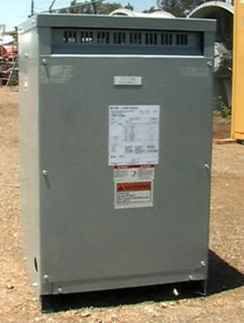 25 KVA 1-phase 240/480--120/240 Transformer Eaton Cutler-Hammer + voltage taps