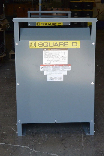 EE45T3H SQUARE D 45 KVA 480 to 208Y/120 Energy Efficient 3 Phase Transformer