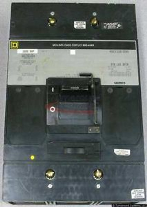 Square D MAL361000 Circuit Breaker, 1000 Amp, 600 Volt, Used