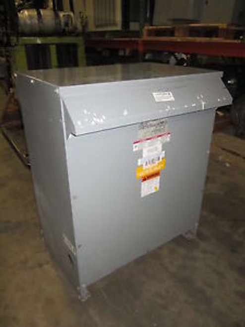 Square D 63 KVA 460 to 460Y/266 Isolation 3PH 3R Encl Transformer 63T145HDIT V