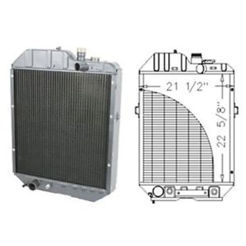 Radiator Ford 8340 8240 7840 82015099