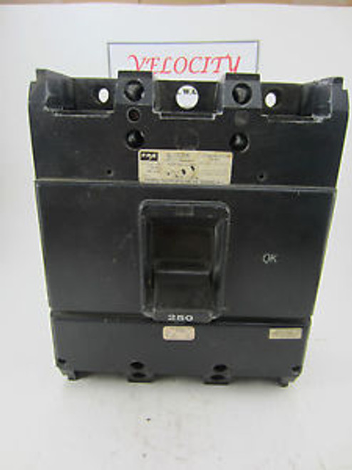 FEDERAL PACIFIC NJJ32250 3 Pole 250 Amp 240 Volt Circuit Breaker