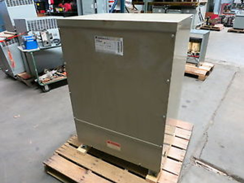 GE 45 kVA 600 Delta 208Y/120 9T23Q1646 3R Enclosure 3PH Transformer 208 Y QL-TE