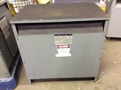 Sorgel 75kva transformer, 75T3HIS, HV-480, LV-208Y/120, 3ph,