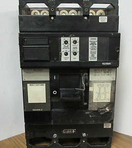 SQUARE D MXF36800 3 POLE 800 AMP SOLID STATE TRIP CIRCUIT BREAKER .... VF-04