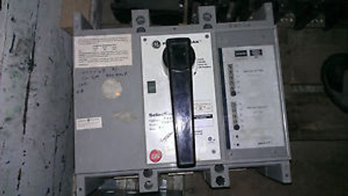 Used General Electric GE Powerbreak TPRR2604 400 amp 600 vac fixed mount breaker