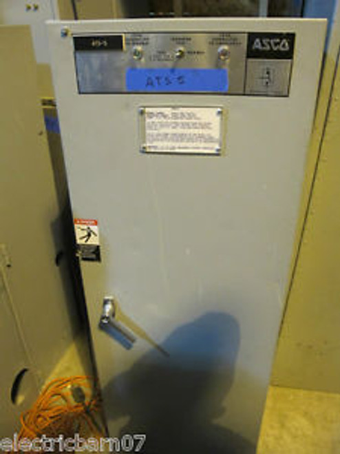 Asco 260 Amp, 120/208 Volt Automatic Transfer Switch - ATS5