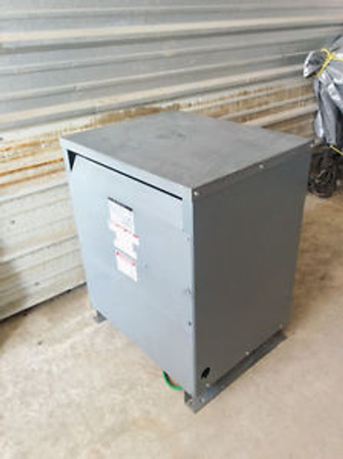 Square D Sorgel 3 Phase Dry Transformer 112T3H 112.5 KVA  480/ 208V 120