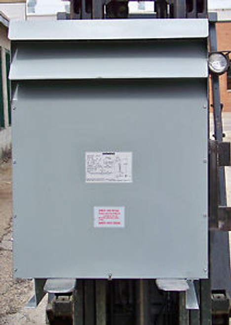 112.5 KVA transformer 480 pri to 208Y120 sec NEMA 3R  ( Recycled)