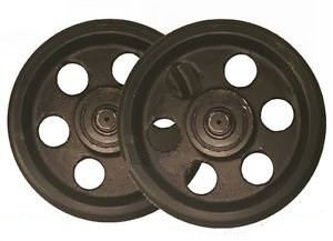 Two 2410285 Track Idler For Cat 304 304.5 304Cr 305 305.5 Excavator Caterpillar