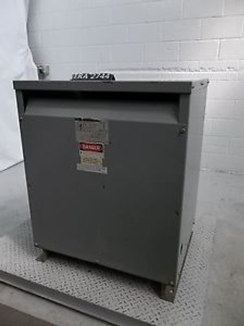 Square D 112.5 KVA 3 Phase Transformer (TRA2744)